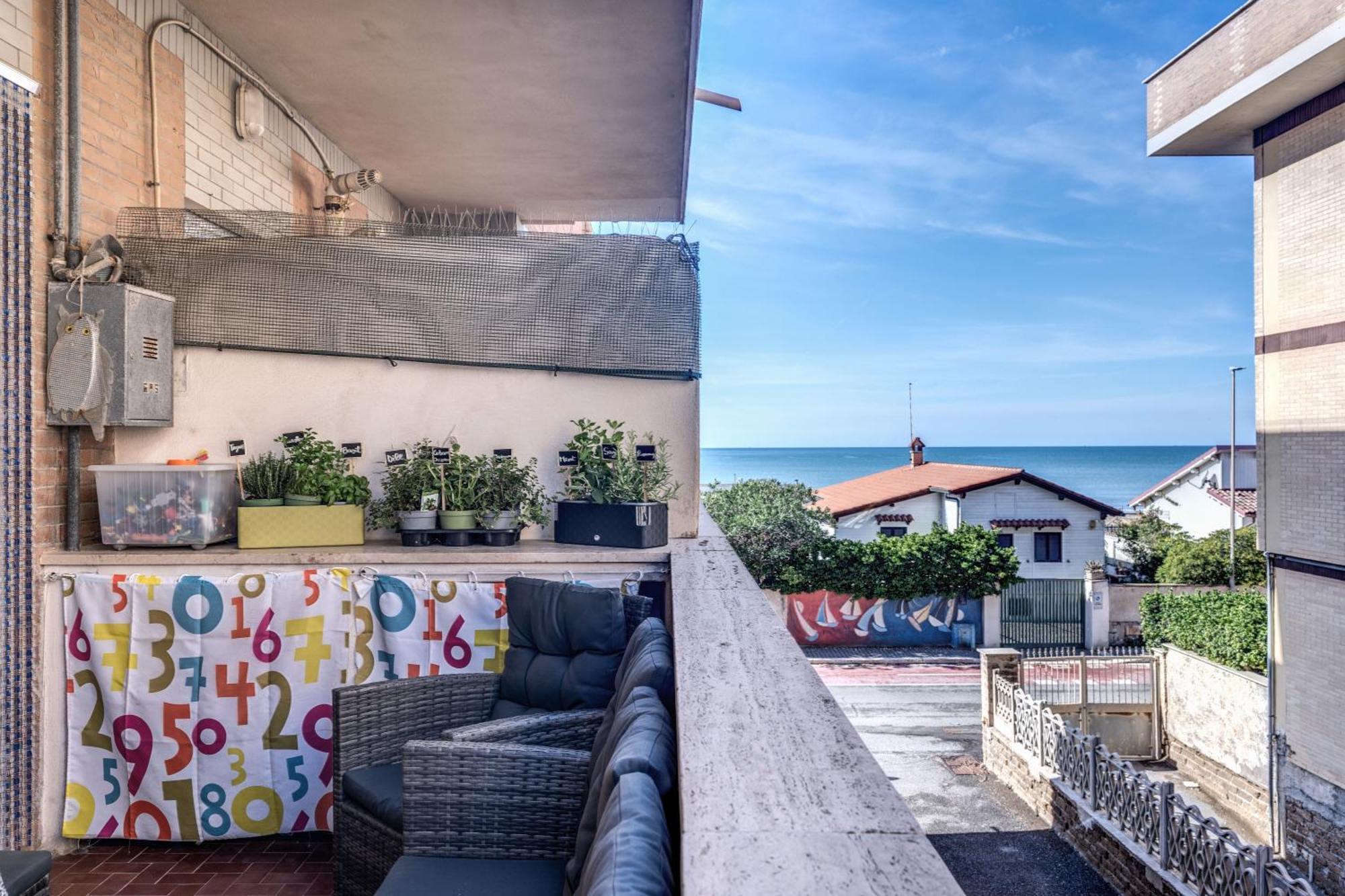 Sunset Summer House Passoscuro Dış mekan fotoğraf